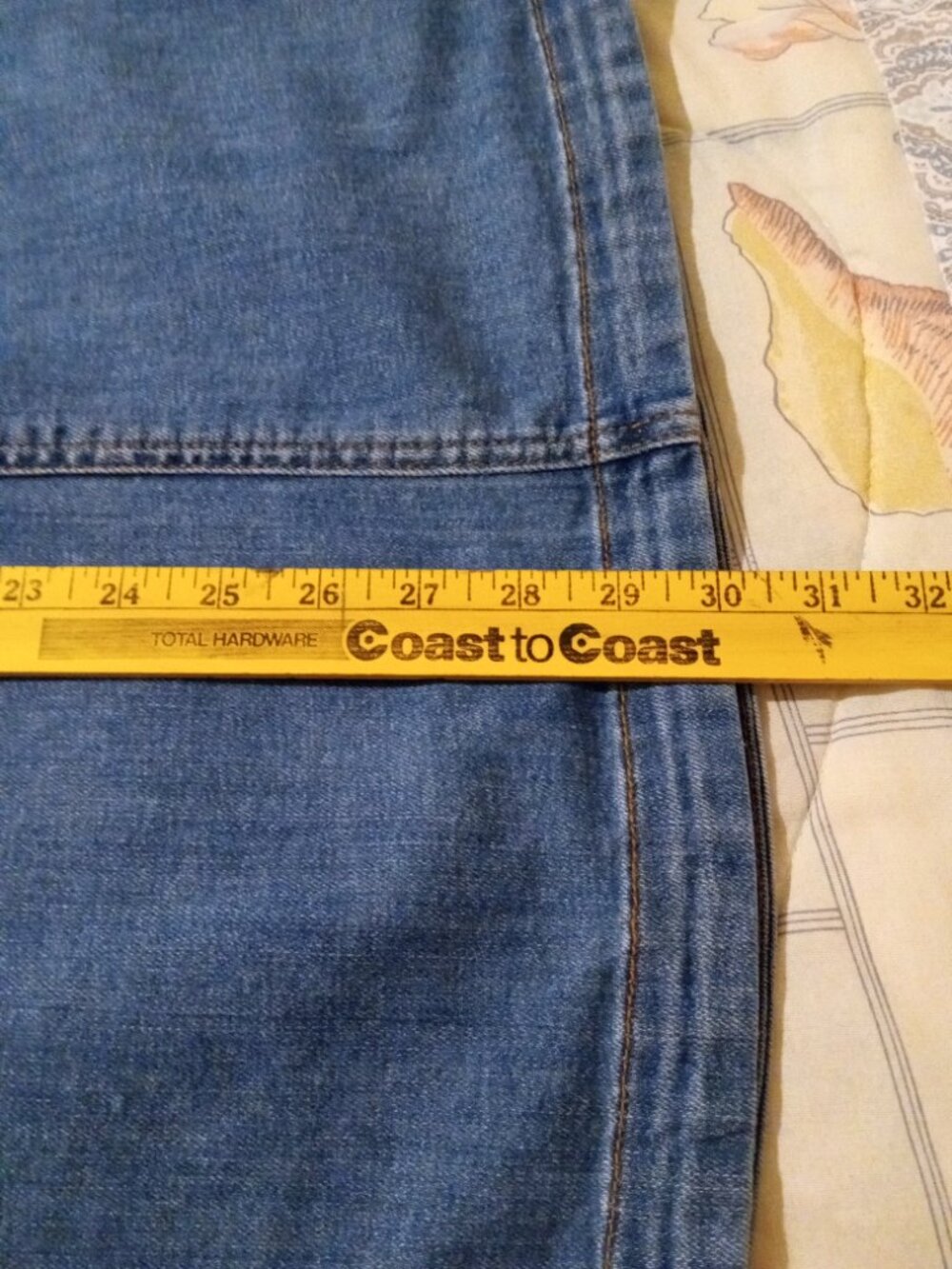 Talbots-Denim Panel Skirt - Picture 5 of 5